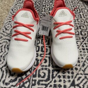 Adidas Cloudfoam Pure SPW White/ preloved scarlet/ grey